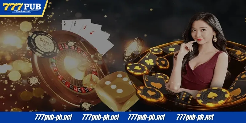 Maaaring laruin ang Casino 777pub online kahit saan