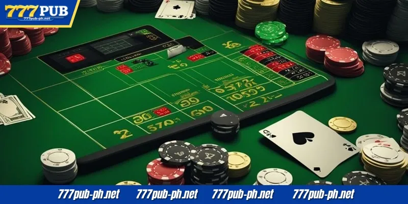 Tingnang mabuti ang mesa ng pagtaya sa casino
